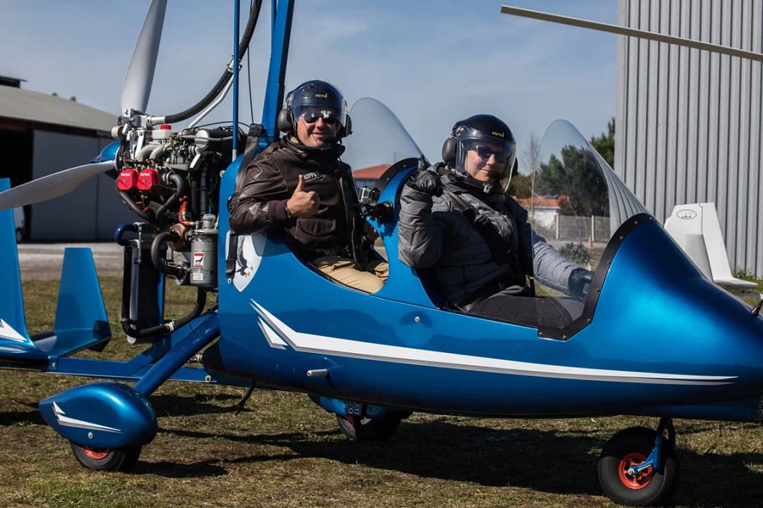 Vol d'initiation au pilotage en autogire à Biscarrosse Vol d'initiation au pilotage en autogire à Biscarrosse