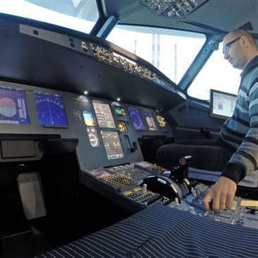 Simulateur de vol Airbus A320 à Metz - vue 3