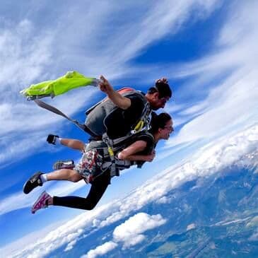 Saut en parachute tandem à Gap - vue 2