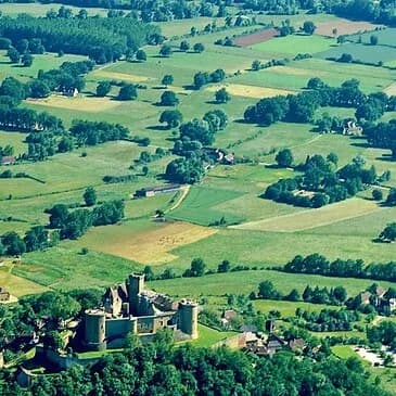Vol en avion à Figeac dans le Lot - vue 3