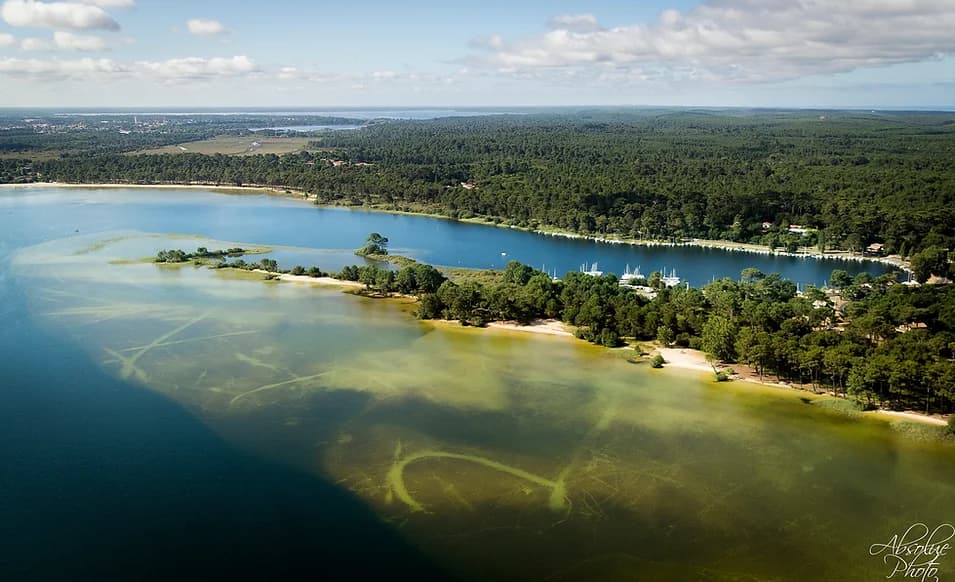 Bapteme de l'air en autogire à Biscarrosse - vue 2