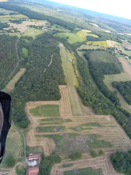 Baptême de l'air en ULM dans le perigord - vue 1