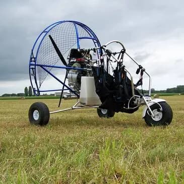 Baptême en paramoteur près de Tours - vue 2