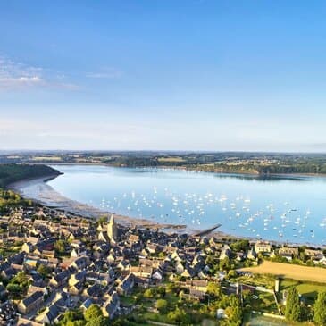 Baptême en hélicoptère au Mont Saint Michel - vue 2