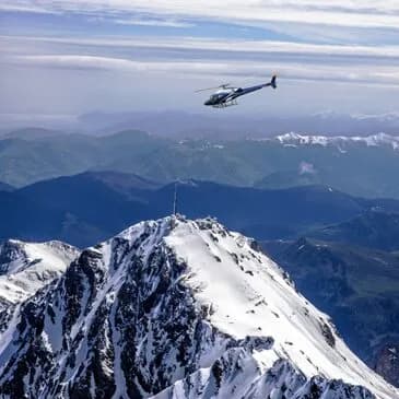 Baptême en hélicoptère au Pic du Midi - vue 1