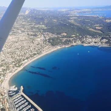 Vol en avion au Castellet - Survol de la côte Varoise - vue 4