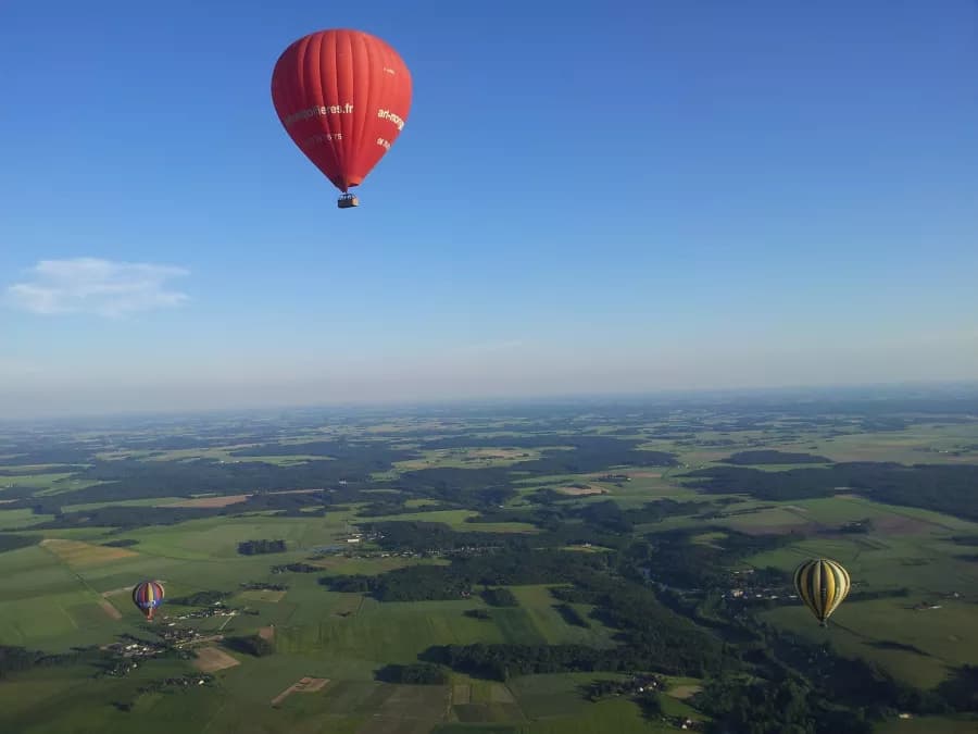 Vol privée en montgolfière près de Châteauroux - vue 7