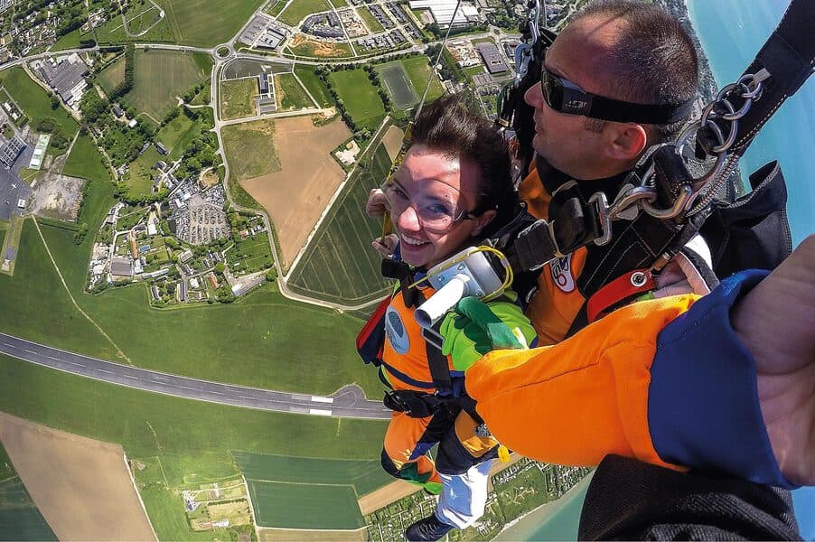 Saut en parachute tandem au Havre - vue 5