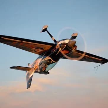 Baptême de voltige aérienne en avion au sud de Nantes - vue 2