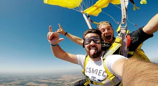 Saut en Parachute en tandem proche de Toulouse - vue 10