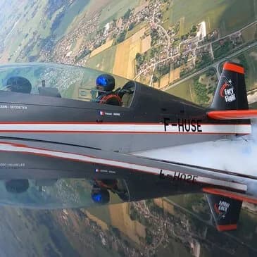 Baptême avion voltige à Merville près de Lille - vue 4