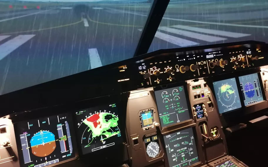 Simulateur de vol Airbus A320 à Bordeaux - vue 3