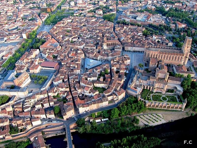 Vol en montgolfière à Albi prés de Toulouse - vue 2