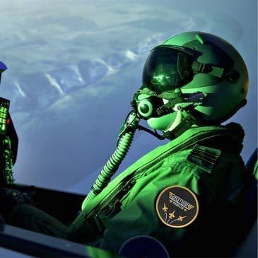 Simulateur de vol en avion de chasse à Lyon - vue 3