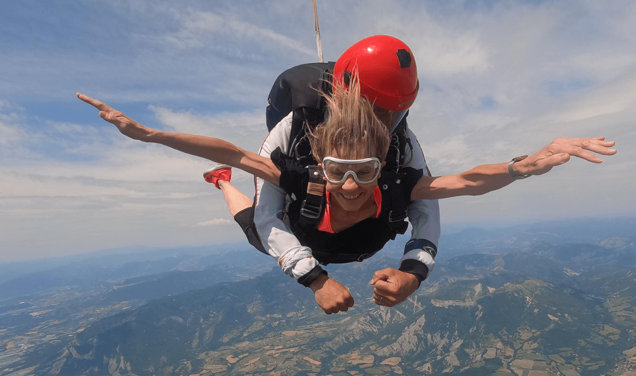 Saut en parachute tandem à Gap - vue 2