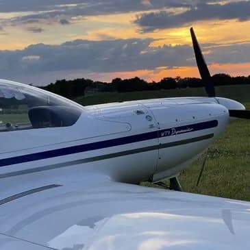 Baptême de l'air en avion à Frontenas dans le Rhône - vue 3
