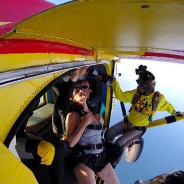 Saut en parachute près de Compiègne dans l'Oise - vue 3