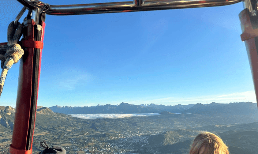 Vol en montgolfière sur les hauteurs de Gap - vue 3