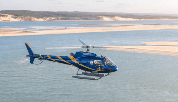 Vol en Hélicoptère Biscarrosse et Arcachon Vol en Hélicoptère Biscarrosse et Arcachon