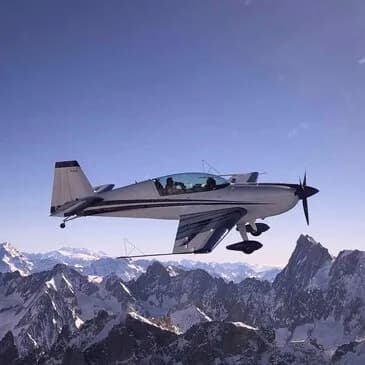 Baptême de voltige aérienne en avion à Annecy - vue 5