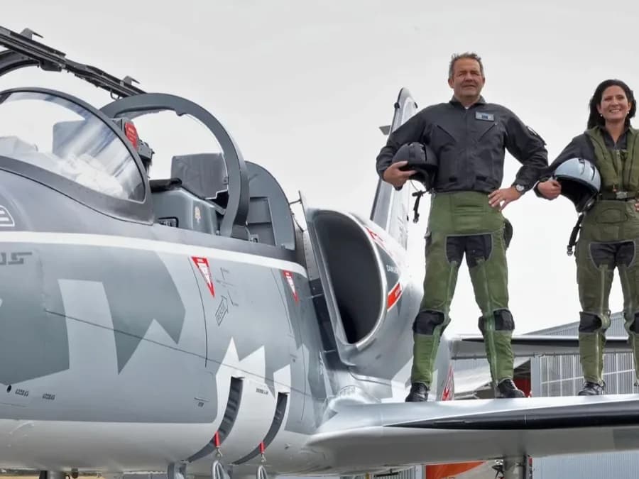 Vol en avion de chasse à Carcassonne - vue 4