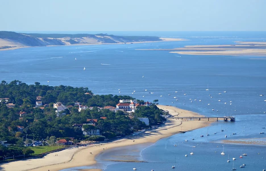 Bapteme de l'air en autogire à Biscarrosse - vue 3