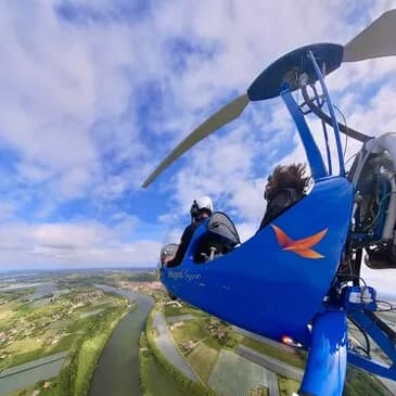 Baptême de l'air en autogire prés de Toulouse - vue 4