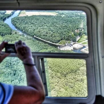 Vol en hélicoptère à Tours au-dessus des châteaux de la Loire - vue 5