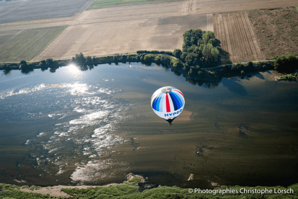 Vol privatif à 2 en montgolfière au dessus des châteaux de la Loire - vue 1