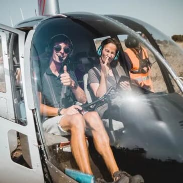 Baptême en hélicoptère près de Brive la Gallarde - vue 2