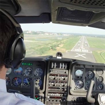 Baptême de l’air au Touquet en avion - vue 2