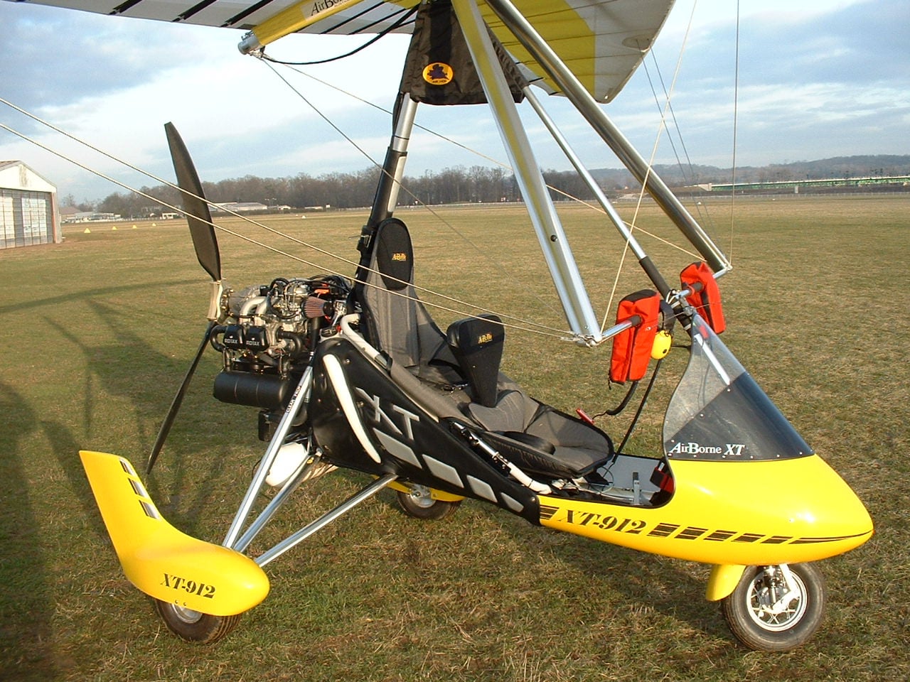 Bâptème de l'air en ULM pendulaire aux alentours de meaux - vue 1